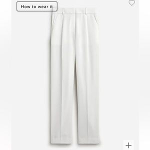 J. Crew Essential pant in city crepe
